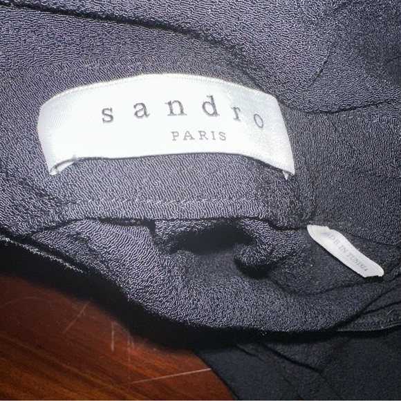 Sandro Paris Combishort Plume Romper Jumper Shorts Sleeveless (23) - Picture 5 of 6